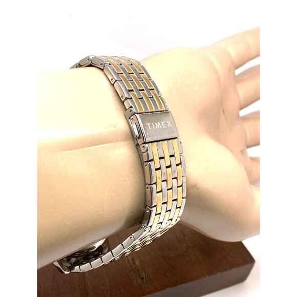 Timex Men's Watch TW2T50500 Quartz Gray Dial Two Tone Stainless Steel 41mm - Picture 9 of 13